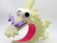 SOFVIPS「コロコロコミック コロドラゴン GLOW IN THE DARK」ソフビ 予約開始、蓄光バージョンで再販登場の画像