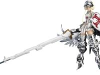 【ゴッズオーダー】PLAMAX「神翼天空騎士ユリ・ゴッドバスター メッキVer.」プラモデル Amazon限定で予約開始の画像