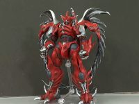 【大魔獣激闘 鋼の鬼】MODEROID「鋼」プラモデル 彩色原型公開の画像
