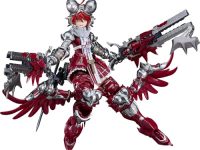 【GODZ ORDER】PLAMAX「神翼竜騎士 レン・ファイヤードラゴン」「神翼竜騎士 ヒマリ・バハムート」プラモデル 予約開始の画像