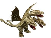 【ゴジラVSキングギドラ】チビマルゴジラシリーズ「キングギドラ (1991) 70周年記念バージョン」プラモデル 予約開始の画像