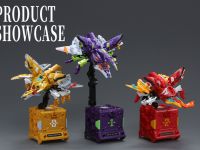 【エヴァンゲリオン】52TOYS「KABUTO-EVA SET(カブト エヴァセット)」変形玩具 発売決定、初号機・零号機・2号機をイメージしたカブトムシモチーフ3体セットの画像