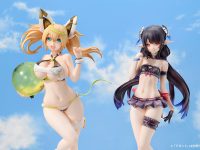 【PSO2】AMAKUNI「ジェネ[サマーバケーション]」「アネット[サマーバケーション]」フィギュア 特別再販【本日予約締切！】の画像
