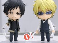 【デュラララ!!】ねんどろいど「折原臨也」「平和島静雄」明日予約開始の画像