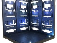 【ロボプラモ用に】ワンダーウェイ「LEDハンガーベース」再販決定、「塗装済み」と「未塗装成型色)」ありの画像