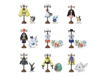 【トレフィグ】「ポケモン ミニチュアトルソー」ポケモンセンターで発売中、コスチュームをイメージしたフィギュアの画像