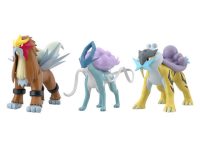 【ポケモン】ポケモンスケールワールド ジョウト地方「ライコウ&エンテイ&スイクン【再受注:2024年8月発送】」予約開始の画像