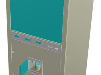 【可動フィギュア用に】ハセガワ「1/12 フィギュアアクセサリーシリーズ レトロ自販機(かき氷) 」プラモデル【画像追加】の画像