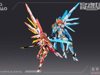 【メカ美少女】将魂姫「大喬&小喬」プラモデル 予約開始、鳥型の戦闘支援ドロイドは装備として本体に装着可能の画像