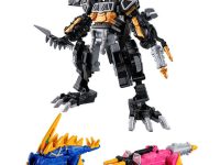 【獣電戦隊キョウリュウジャー】食玩「ミニプラ カミツキ合体PB キョウリュウジン ダークver. & ステゴッチ & ドリケラ」【15日予約締切】の画像