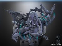 【オリジナル美少女 可動フィギュア】次元具象「魔女・リン・クロウ」開発中【画像追加】の画像