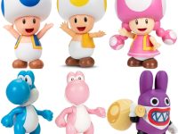 スーパーマリオ フィギュアコレクション「あおキノピオ」「きいろキノピオ」「キノピコ」「みずいろヨッシー」「ピンクヨッシー」予約開始の画像