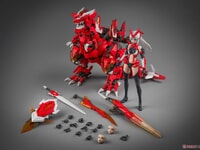 【オリジナルメカ＆美少女】喜玩社「龍姫-01 羽王龍&火蛍」プラモデル【Amazon予約開始】の画像