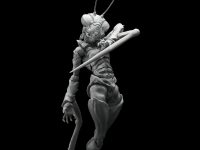 オリジナル可動フィギュアシリーズ「蟲 VERMIN」より「カマキリ」1/12アクションフィギュア 予約開始の画像