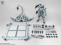 【オリジナルロボ】蔵道模型「影域衆-セン冥(センメイ) 白幽霊」合金可動フィギュア【Amazon予約開始】の画像