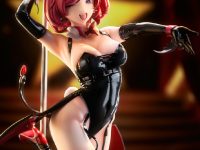 【お久しぶり氏イラスト】ASCENDIA「小悪魔・紫 バニー」美少女フィギュア 近日予約開始の画像