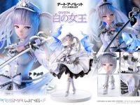 【デート・ア・バレット】PRISMA WING「白の女王」フィギュア 本日予約開始、「狂々帝《ルキフグス》特製ベース」付属のDX版もありの画像