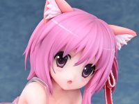 【ロウきゅーぶ！】回天堂「湊 智花 -ケモミミランジェリーVer.-」フィギュア 5日予約開始の画像