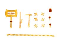 【プラモ改造用に】プラアクト・オプション・シリーズ「忍(シノビ)」「ギミックナイフ」クリアカラーver. 発売決定の画像