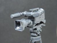 【可動フィギュア用に】PINKTANK「1/12 テレビカメラ」プラモデル 発売決定の画像