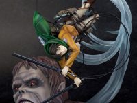 【進撃の巨人】PROOF「リヴァイ vs 獣の巨人 ver.」フィギュア 本日予約開始の画像