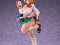 【きんく氏イラスト】ホビーサクラ「ぼんやりJK 愛内陽菜」美少女フィギュア 予約開始、アナザーカラーもありの画像