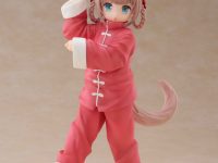 【うちのねこが女の子でかわいい】ゴールデンヘッド「ニャンフーきなこ」フィギュア 本日予約開始の画像