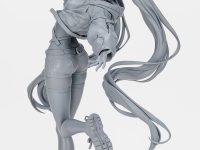 【初音ミク】ホビーストック「初音ミク HATSUNE MIKU Digital Stars 2024 ver.」スケールフィギュア 原型公開の画像