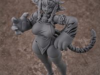 【蝸（お）れの異世界冒険】蝸之殼Snail Shell「RPG-04 タイガーガール ガルGaru」【原型公開】の画像
