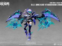 【メカ美少女】CYBER FOREST FANTASY GIRLS「バット ソニックブラストアタッカー:MARIA STRAUSS（マリア・ストラウス）」プラモデル 彩色原型公開の画像