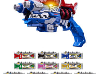 【獣電戦隊キョウリュウジャー】「ギガガブリボルバー -MEMORIAL EDITION- 10大獣電池セット」【3日予約締切】の画像