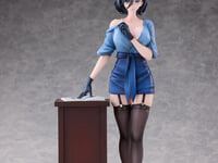 Hanabee「唐突に脱ぎだす天然美術教師 瑠美 illustration by けそシロウ」美少女フィギュア【Amazon予約開始】の画像