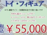 【ホビー福袋】イエサブ「2025年 トイ・フィギュア福袋（5万円）」予約開始の画像