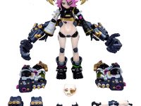サイバーパンク風新シリーズ「CYBER LIMIT(サイバーリミット)」第一弾「uisy-Rick(クィシー・リック)」美少女可動フィギュア 予約開始の画像