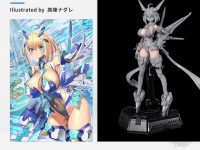 【高峰ナダレ氏】Animeste「ソフィア・F・シャーリング フライVer.」「ソフィア・F・シャーリング 龍拳Ver.」アクションフィギュア 原型公開の画像