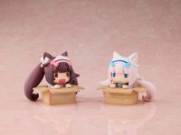 【ネコぱら】「ショコラ&バニラ デフォルメフィギュア」予約開始、全高約500mmの「XL版」もありの画像