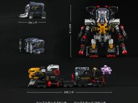 【BEASTBOX】新シリーズ「BEASTBOX MEGA MECHABEAST」より「PSYCHOTRAIN(サイコトレイン)」変形合体玩具【予約開始】の画像