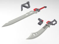 【プラモ用武器パーツ】M.S.G ウェポンユニット54「カスタマイズブレードセット02」プラモデル【Amazon予約開始】の画像