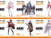【勝利の女神:NIKKE】Hyper Body「紅蓮：ブラックシャドウ」「アリス：ワンダーランドバニー」「ラピ：レッドフード」「スノーホワイト」「ドロシー」「バイパー：トキシックラビット」可動フィギュア 商品化決定の画像