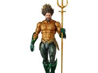 【AQUAMAN AND THE LOST KINGDOM】マフェックス「アクアマン (GOLD & GREEN SUIT)」可動フィギュア 予約開始の画像