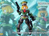 【ロボット新人類ポリニアン】「イアンナ/ワンダ（ミリタリーポリス）」「FLLケリー/ラニア（ブラックフレッシュ）」可動フィギュア 明日予約開始の画像