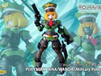 【ロボット新人類ポリニアン】「イアンナ/ワンダ（ミリタリーポリス）」「FLLケリー/ラニア（ブラックフレッシュ）」可動フィギュア 予約開始の画像