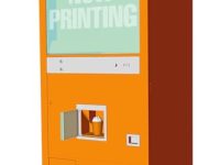 【可動フィギュア用に】1/12スケール「レトロ自販機 ポップコーン」プラモデル【予約開始】の画像