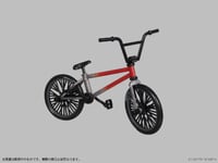 【可動フィギュア用に】プリプラ「フィギュアのスポーツ BMX フリースタイル」プラモデル 予約開始の画像