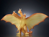 ムービーモンスターシリーズ「キングギドラ from『オペレーション ジェットジャガー』」ソフビ ゴジラ・ストア限定で予約開始の画像