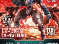 【POWERDoLLS2】5inM「X-4S(PDW-S810) 装甲歩兵」「拡張セットC 」プラモデル 24日予約開始の画像
