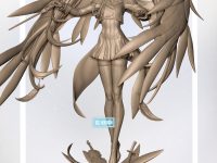 【ガンダム45周年×初音ミク】Lucrea「初音ミク×ウイングガンダムゼロ EW」フィギュア 原型公開の画像