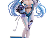 【ミシュネ氏イラスト】DCTer「レーサーロボット – アイラ」美少女フィギュア【限定版 表情付き予約開始】の画像