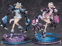 【ホロライブ】デザインココ「フワワ・アビスガード」「モココ・アビスガード」フィギュア【本日予約締切】の画像