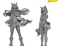 【ウマ娘 シンデレラグレイ】ファット・カンパニー「オグリキャップ」「ベルノライト」スケールフィギュア化決定の画像